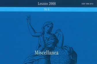 Scripta Comeniana Lesnensia T. 6 / 2008