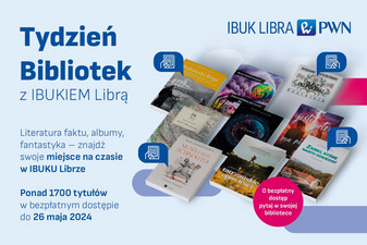 IBUK Libra-  dodatkowe tytuły na Tydzień Bibliotek