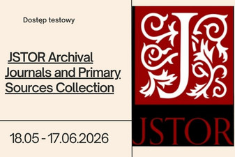 Dostęp testowy do bazy JSTOR